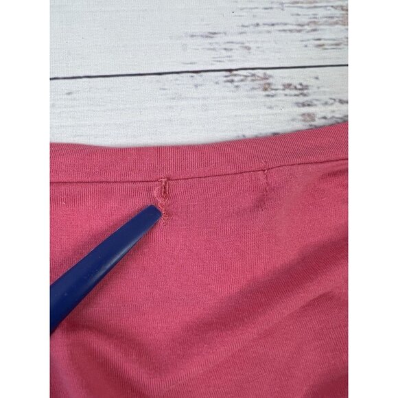 PIKO 1988 Tee Womens Red 2X Long Sleeve V-neck Pullover Bamboo Oversized - Picture 11 of 11